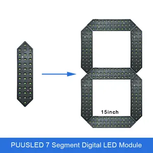 15 인치 멀티 세그먼트 디스플레이 7 세그먼트 led 디스플레이