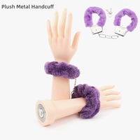SM jouets sexuels en peluche menottes en métal bondage cosplay accessoires adulte jeu de sexe fournitures couple flirter jouets