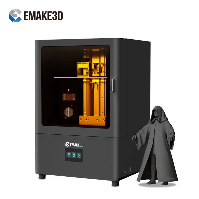 Emake 3D Dlp LCD Printer Diy 3D Printer With 10.1in Silent Printing 3D Impresora