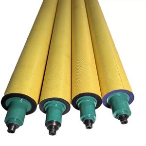 <span class=keywords><strong>Roller</strong></span> Plastik Berlapis Karet Poliuretan Laminasi PU Tahan Aus Berkualitas Tinggi dengan Poros Baja - Product Image 3