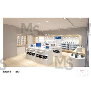 Vitrine <span class=keywords><strong>de</strong></span> téléphone en MDF moderne personnalisée avec éclairage LED, vente <span class=keywords><strong>de</strong></span> gros en métal pour magasin, <span class=keywords><strong>boutique</strong></span>, design d'intérieur, salle d'exposition <span class=keywords><strong>de</strong></span> téléphone portable - Product Image 6