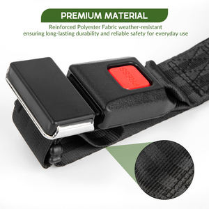 Ceintures de sécurité pour voiturettes de golf OEM en gros – Pack économique de 2 ceintures de sécurité de golf durables en polyester - Product Image 3