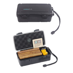 Boîte à cigares extérieure étanche en plastique étui à cigares portable cave à cigares de voyage avec logo personnalisé coffrets cadeaux - Product Image 1
