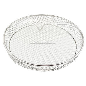 Utensilios de cocina, cesta de freidora de aire de 3 capas, estante redondo SST <span class=keywords><strong>Airfryer</strong></span>, estante de vapor para hornear, compatible con <span class=keywords><strong>Cosori</strong></span> Ninja Russell - Product Image 3