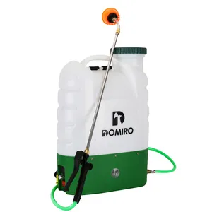 Domiro New Model Rucksack 16L Elektrische batterie betriebene chemische Unkraut vernichter Nebels prüh pumpe