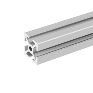 European Standard 2525 Aluminum Profile 25x25mm 6063 Alloy Industrial Automation Frame Anodized Square Tube - Product Image 1