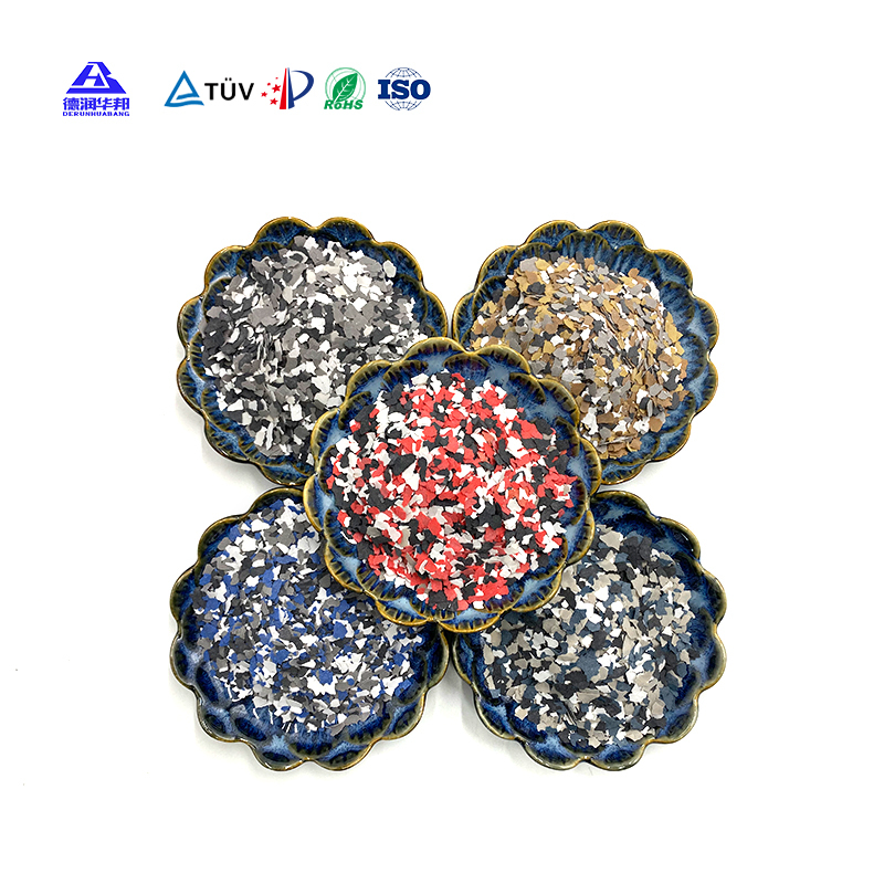 Epoxy Floor Color Mica Flake Interior and Exterior Wall Paint Art Deco Paint Real Stone Paint Composite Rock Sheet Shell Color · image 6