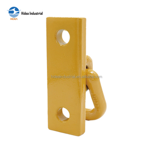 HIDEA G80 Acier <span class=keywords><strong>Super</strong></span> Alliage Forgé Trempé Magnaflux pour Détection de Fissures et Test de Rupture, Maillon en D Pivotant à Souder <span class=keywords><strong>avec</strong></span> Patin - Product Image 1