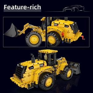 Mould King 17084 910-delige <span class=keywords><strong>Engineering</strong></span> Serie 972M Wiellader Bouwblokmodel Technisch Educatief Speelgoed Festival Cadeau - Product Image 2