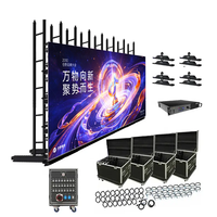 Layar LED Sewa Indoor Outdoor P3.91 P2.976 500x1000mm Kabinet Refresh Rate Tinggi untuk Konser dan Acara Panggung