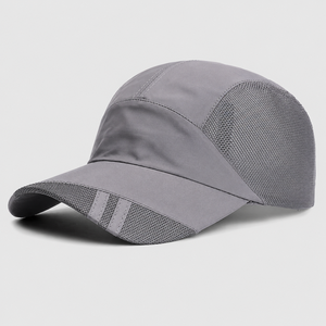 Custom Cotton 5 Panel <b>Hat</b> Wide Brim Sun Visor With Logo Patch for Summer Sports - Product Image 5