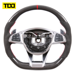 Volant en fibre de carbone AMG pour Mercedes-Benz GLA, GLC, GLE, GLS, CLA et CLS, modèle très demandé - Product Image 2