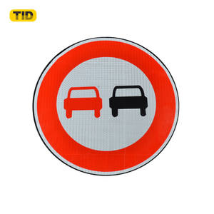 A25 fabrika fiyat tedarikçisi su geçirmez avrupa standart alüminyum yol trafik güvenliği yansıtıcı uyarı işaretleri - Product Image 1