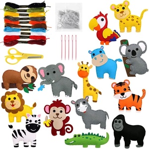 Kits d'art pour enfants pour filles de 2 à 4 <span class=keywords><strong>ans</strong></span> Matériaux en bois et tissu certifiés En71 - Product Image 1