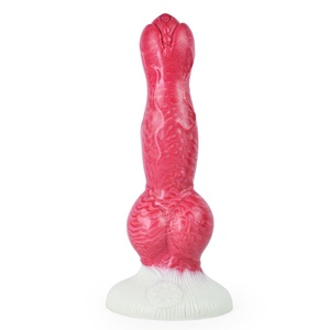 Hot Sale Butt Plug Anal Plug for Adults Fantasy Silicone Animal Dog Knot <b>Dildo</b> with Suction Cup Anal Sex Toys for Woman CE ROHS - Product Image 2