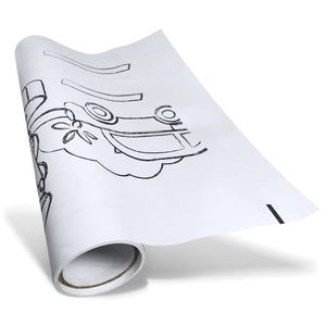 Papier à dessin et à croquis blanc 70/80 g/m² en rouleau pour enfants, très demandé - Product Image 3