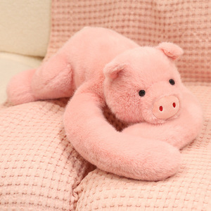 Muñeco de Peluche de León, Elefante y Mapache, Muñecos de Animales para Abrazar al Hombro, Adorno para Sofá, <span class=keywords><strong>Almohada</strong></span> Relajante para Bebés - Product Image 2