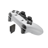 PS1/PS2 console de jeu moteur unique double vibration 2.4G contrôleur de jeu sans fil