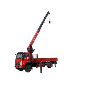 Grue de camion Baowo SqS200A-4, flèche de 13,5 m, capacité de 8 tonnes, chargement et déchargement de marchandises - Product Image 5