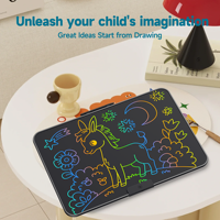 Tablette de dessin électronique LCD de 22 pouces, cadeau idéal, durable, fonctionnalités éducatives, tableau d'écriture rechargeable pour enfants et adultes