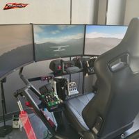 Simulateur de course VR complet avec capteurs de mouvement, équipement de simulation de voiture PC en intérieur, expérience de circulation, pour l'éducation scolaire
