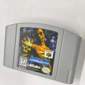 Jeu rétro N64 <span class=keywords><strong>Shadow</strong></span> <span class=keywords><strong>Man</strong></span> pour <span class=keywords><strong>Nintendo</strong></span> <span class=keywords><strong>64</strong></span> Cartouche de jeu Version américaine Format NTSC Cadeau pour enfants Jeux - Product Image 5