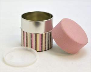 Japanese Meticulously Woven <b>Storage</b> Tea Cans Handmade with Black Plating Optimal 100ml & 50ml <b>Tin</b> for Food Preservation - Product Image 5