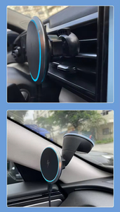 <span class=keywords><strong>Cargador</strong></span> inalámbrico magnético inteligente para <span class=keywords><strong>coche</strong></span> con imán potente, adecuado para teléfonos <span class=keywords><strong>Apple</strong></span>, paneles de instrumentos de coches inteligentes y soportes con ventosa. - Product Image 5