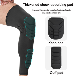 <span class=keywords><strong>Rodilleras</strong></span> de protección de pantorrilla transpirables alargadas al por mayor <span class=keywords><strong>rodilleras</strong></span> deportivas <span class=keywords><strong>para</strong></span> entrenamiento de fútbol - Product Image 4