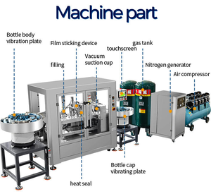 Machine automatique de scellage de <span class=keywords><strong>café</strong></span> liquide à une ligne pour Dolce Gusto <span class=keywords><strong>Nespresso</strong></span> K-Cup conçue pour la fabrication de tasses de boissons en poudre - Product Image 3