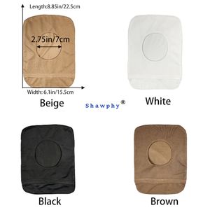 Shawphy entegre kendinden yapışkanlı yara pansuman Ostomy çantası toz geçirmez fiula l çanta için evrensel yıkanabilir koruyucu kapak - Product Image 6