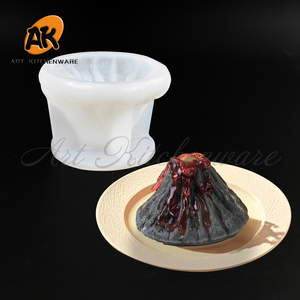 AK Mountain Moule à Chocolat en Silicone pour Bougie en Cire Moules en Résine Silicone 3d Fondant Glace Drôle Moule à Gâteau Accessoires de Cuisson <span class=keywords><strong>Boulangerie</strong></span> - Product Image 6