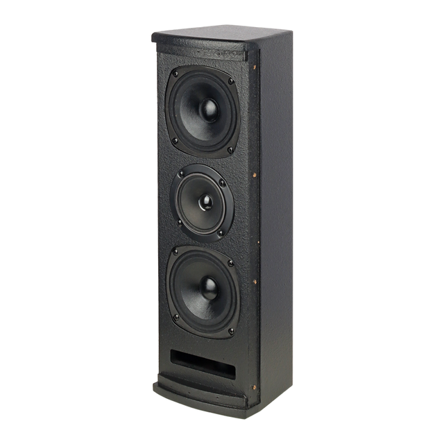 KB3.45 Professional Dual 4.5 Inch Wooden Passive Column Speaker Stage Conference Rooms Multimedia Classrooms Broadcast Systems