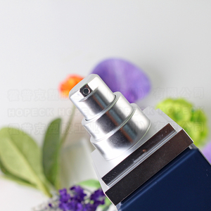 Hopeck 120ml 100ml 30ml 50g sang trọng chăm sóc da chai thủy tinh thiết lập với hình dạng vuông và Lotion bơm Top - Product Image 3