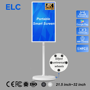 จอแสดงผลอัจฉริยะแบบพกพา Flagship RK3576S 4G+64G ขนาด 32 นิ้ว 4K UHD ระบบ Android 14 รองรับ <span class=keywords><strong>WiFi</strong></span> 6 พร้อมแบตเตอรี่ในตัวสำหรับเล่นเกม - Product Image 1