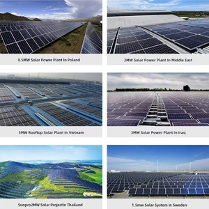 Sistema de Energía Solar Híbrido de 10kw con Batería de Litio, Sistema Híbrido para Uso Doméstico, Sistema Solar de 30kw 50kw de Potencia - Product Image 5
