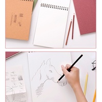 Cuaderno de Dibujo Personalizado de Alta Calidad, A3, A4, A5, Espiral, Diseño Moderno y Elegante