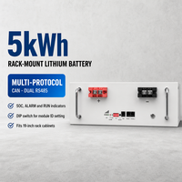 Modul Baterai LiFePO4 Tegangan Tinggi Rakit di Rak dengan BMS Cerdas untuk Sistem Penyimpanan Energi Komunikasi Stasiun Basis Telekomunikasi