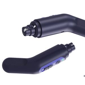 Amoladora Eléctrica de Uñas para Mascotas <span class=keywords><strong>Mjq</strong></span>, Funciona con Batería, con Luz LED, para el Cuidado de las Uñas de Perros y Gatos, Plástico Blanco y Negro - Product Image 2