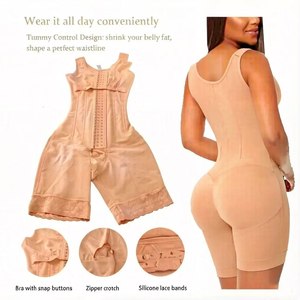 <span class=keywords><strong>Fajas</strong></span> <span class=keywords><strong>Colombianas</strong></span> Overbust, Bodys sculptants, Gaines de compression post-chirurgicales avec baleines en acier flexibles - Product Image 5