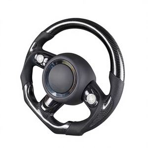 Volant en fibre de carbone pour BMW <span class=keywords><strong>Mini</strong></span> JCW R56 F56 F54 F55 F60, intérieur automobile, 2013 2014 2015 2017 2018 2019 2020 <span class=keywords><strong>2022</strong></span> - Product Image 2