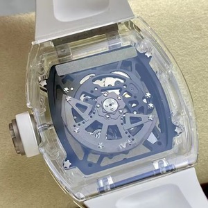 Couture Fashion Style Crystalline Sapphire Case <b>Skeleton</b> Hollow Dial Automatic Self-Winding <b>Mens</b> Luxury <b>Watch</b> Waterproof Sport - Product Image 3