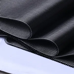 Spread Tow Fabric Empfohlen Carbon Fiber Black Woven Ruifeng Importiert aus Japan 120g Plain Carbon Fiber Fabric Stripes 3K