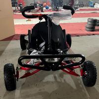 Kart à moteur à essence tout-terrain 90CC à deux temps pour adultes et adolescents
