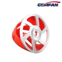 Hélice Gemfan Spinner 51mm 57mm 63mm 70mm 75mm 82mm, base en aluminium, plastique léger, équilibrée, 2 pales, pour avion RC