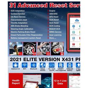 Launch <span class=keywords><strong>X431PRO3S</strong></span> V5.0 PRO5 Instrumento de diagnóstico de coche OBD Decodificador de mantenimiento Reparación de automóviles Detección de fallas de automóviles - Product Image 5