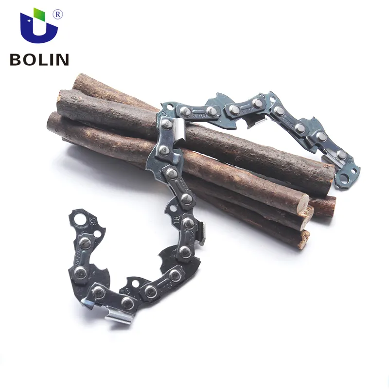 BoLin brand king saw chain low profile 3/8 "lp 1.3mm 40dl semi scalpello sawchain per motosega 4500