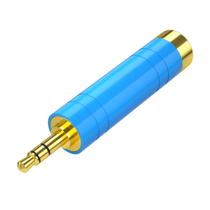 3,5mm TRS macho <span class=keywords><strong>a</strong></span> 6,35mm hembra <span class=keywords><strong>Jack</strong></span> conector <span class=keywords><strong>adaptador</strong></span> 6,5 enchufe auriculares amplificador Audio micrófono AUX 6,3 3,5mm convertidor - Product Image 2