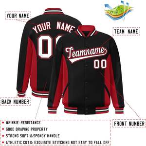 2025 Custom <b>Varsity</b> Baseball <b>Jacket</b> <b>for</b> Men and <b>Women</b> Casual Letterman Bomber Coat with Personalized Stitched Name and Number - Product Image 4
