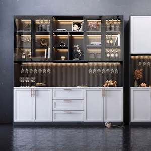 Mueble de Comedor Moderno de Alta Gama, Aparador, Mueble para Vinos de Tamaño Personalizado, Almacenamiento de Vino Tinto, Fábrica de Chongqing - Product Image 1